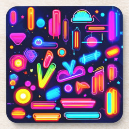 Porta-copo Neon Dreamscape Symphony