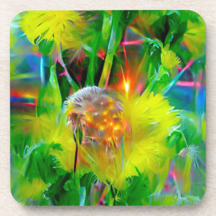 Porta-copo Neon Glow Dandelions no Dream Garden