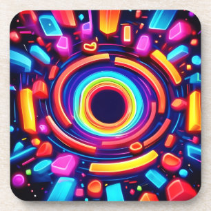 Porta-copo Neon Vortex Odyssey