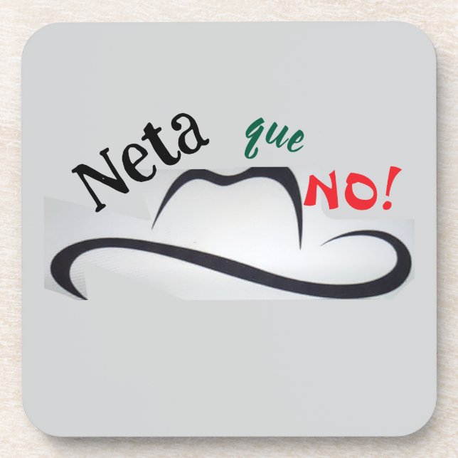 Porta-copo Neta que Não! (Frente)