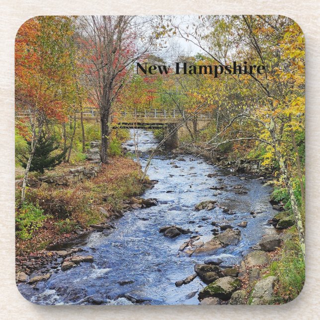 Porta-copo New Hampshire river  (Frente)