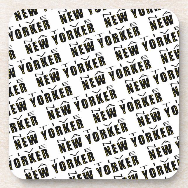 Porta-copo New Yorker nativo (Frente)