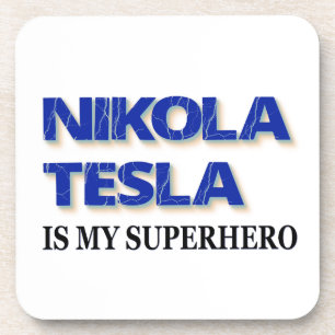 Porta-copo Nikola Tesla É Minha Super-Herói