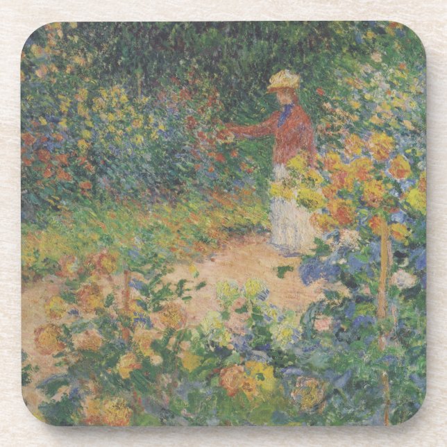 Porta-copo No Jardim - Claude Monet - c1895 (Frente)