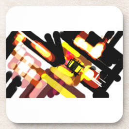 Porta-copo Noite de corrida de lobo