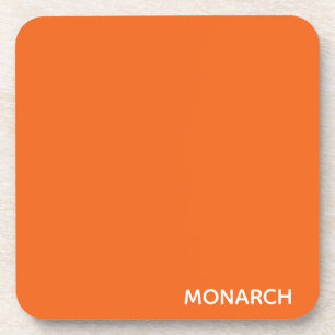 Porta-copo Nome da cor laranja da borboleta monarca