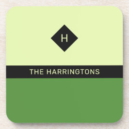 Porta-copo Nome personalizado e conjunto de portas copos mono