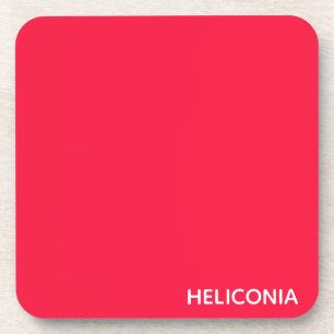 Porta-copo Nome vermelho de Heliconia