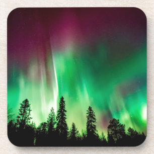 Porta-copo nortes Aurora borealis