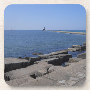 Porta-copo North Pierhead Lighthouse, Ludington, MI