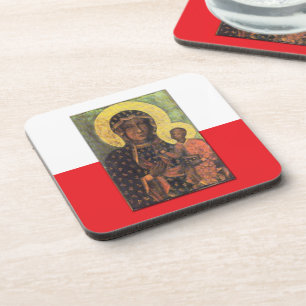 Porta-copo Nossa Senhora de Czestochowa