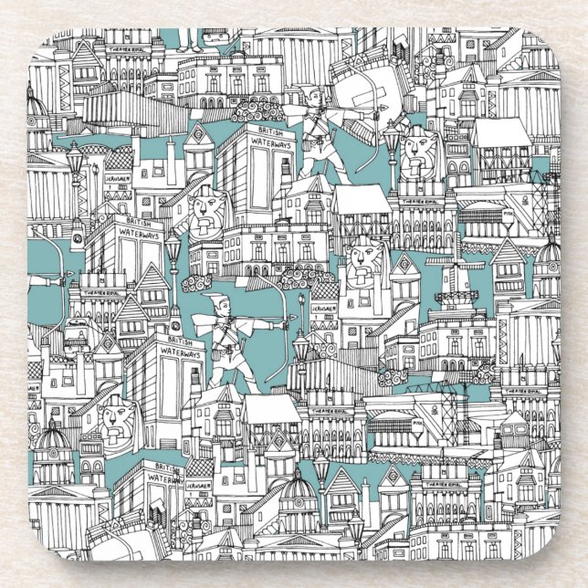 PORTA-COPO NOTINGHAM BLUE (Frente)