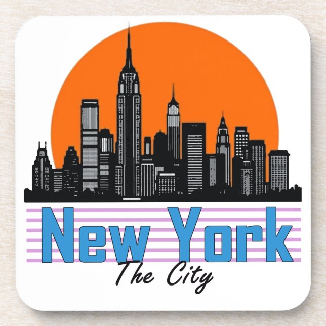 Porta-copo Nova Iorque - A Cidade (Frente)