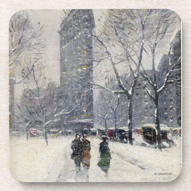 PORTA-COPO NOVA IORQUE DA CONSTRUÇÃO DE FLATIRON (Frente)