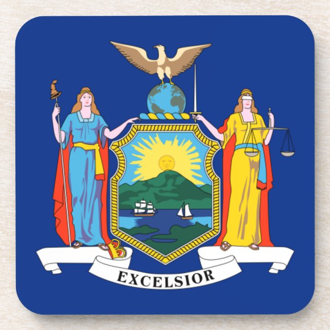 Porta-copo Nova York: O Estado Imperial, Bandeira da Grande M (Frente)