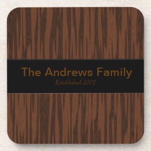 Porta-copo Noz simulada