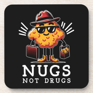 Porta-copo Nuggets Crocantes Não Drogas