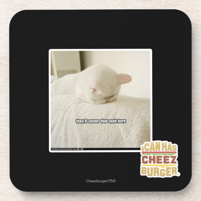 Porta-copo nunca encontrarão o meh aqui (Frente)