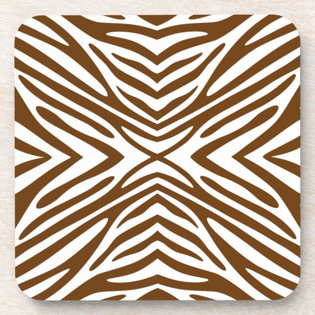 Porta-copo Nutmeg Zebra Neutral (Frente)