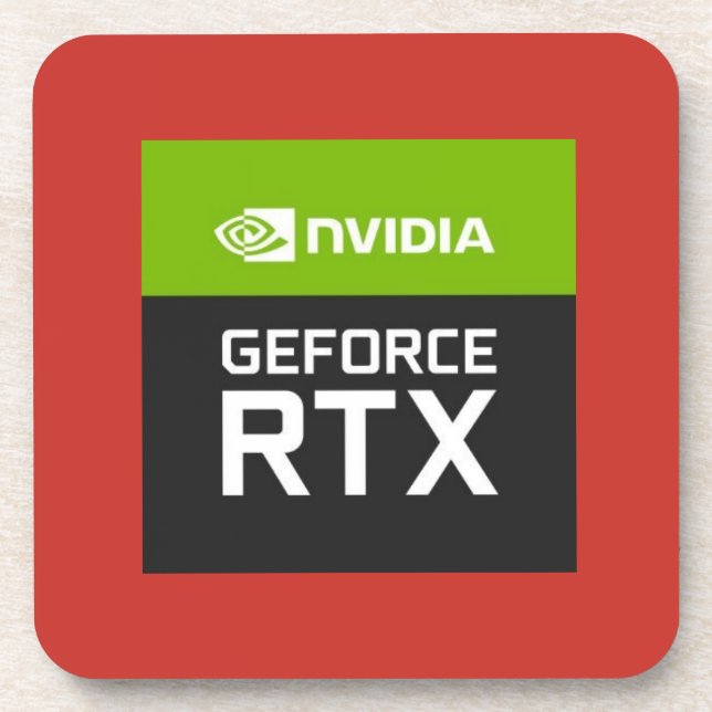 Porta-copo Nvidia RTX exclusivo (Frente)