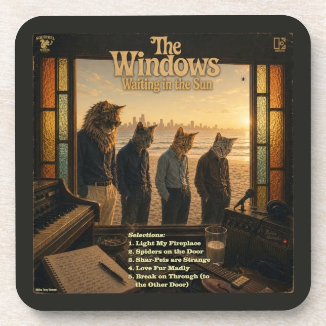 Porta-copo O Álbum do Windows: uma Paródia (Frente)