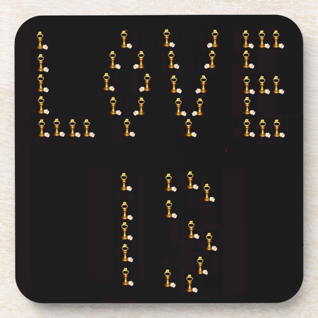 Porta-copo O Amor (Frente)