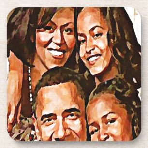 Porta-copo O Amor de Obama_