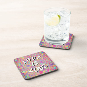 Porta-copo O Amor É O Orgulho Da Coaster