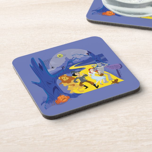 Porta-copo O Assistente De Oz™ | Floresta Assombrada ao Hallo (Left Side)