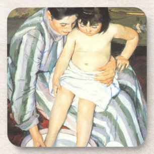 Porta-copo O Banho de Criança por Mary Cassatt Impressionism