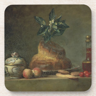 Porta-copo O bolo frito ou a sobremesa, 1763 (óleo em canvas