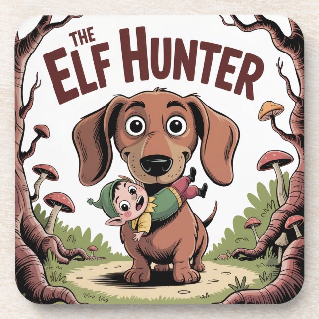 PORTA-COPO O CAÇADOR DE ELFOS (Frente)