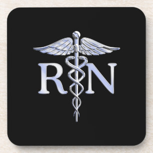 Porta-copo O Caduceus do RN da enfermeira diplomada
