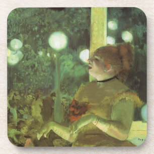 Porta-copo O Café Concerto por Edgar Degas, Arte Fino Vintage