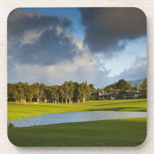 Porta-copo O campo de golfe Makai em Princeville