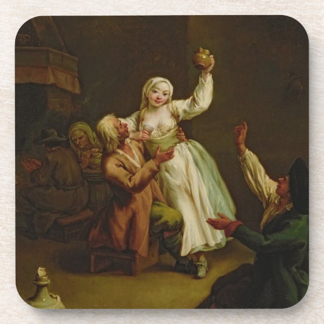 Porta-copo O casal feliz (Frente)