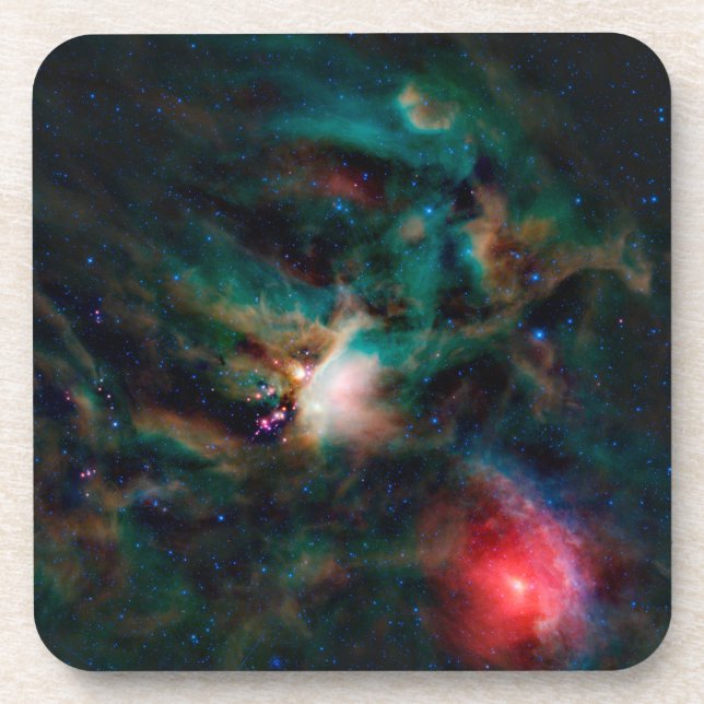 Porta-copo O Complexo de Nuvem Rho Ophiuchi. (Frente)
