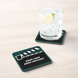 Porta-copo O conselho de Clapperboard da ardósia do filme