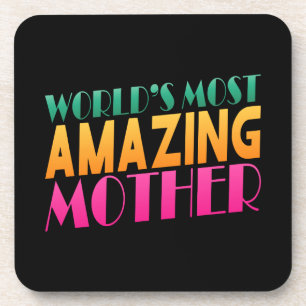Porta-copo O Dia de as mães mais incrível do mundo  Porta c