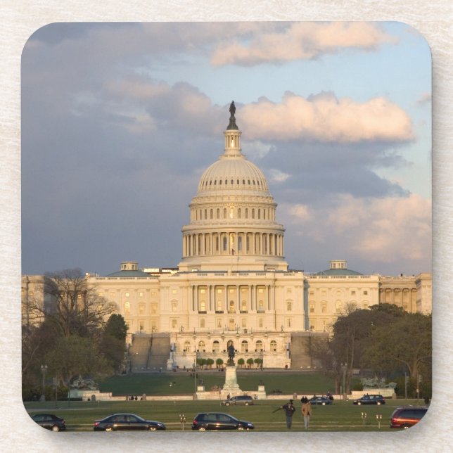 Porta-copo O edifício do Capitólio dos Estados Unidos em (Frente)
