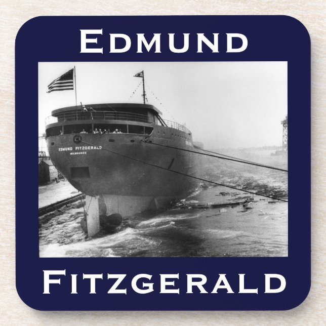 Porta-copo O Edmund Fitzgerald (Frente)