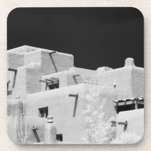 Porta-copo O estilo Pueblo adobe Inn em Loretto, Papais noeis