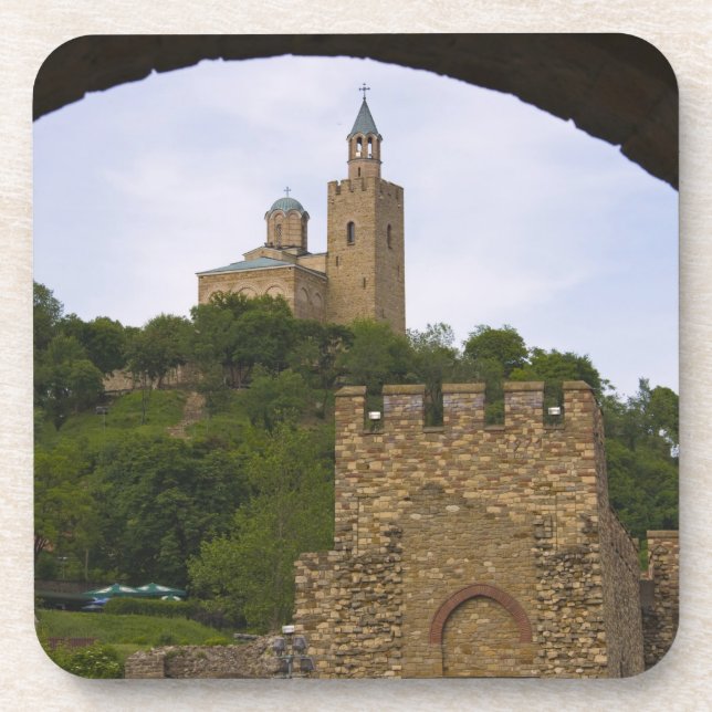 Porta-copo O forte medieval de Tsarevets (Frente)