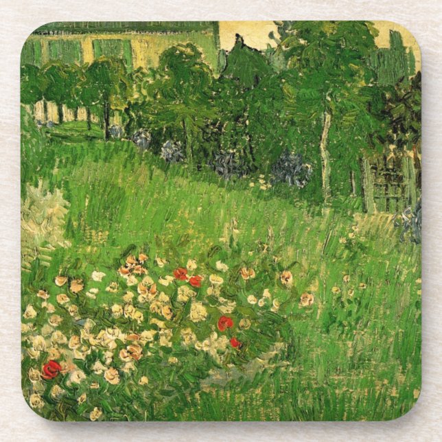 Porta-copo O Jardim de Daubigny de Vincent van Gogh, Le Jardi (Frente)