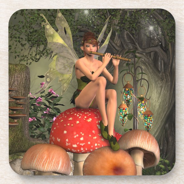 Porta-copo O Leitor De Flauta Mágico (Frente)