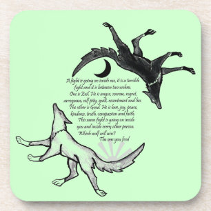 Porta-copo O Lobo que Alimenta