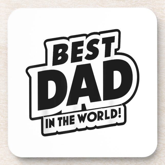 Porta-copo O Melhor Pai Do Mundo (Frente)