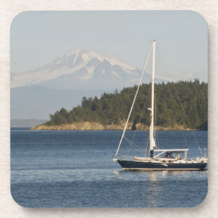 Porta-copo O Monte Baker domina a paisagem