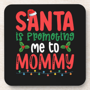 Porta-copo O Papai Noel Está Me Promovendo Para O Natal Da Fa