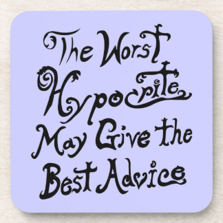 Porta-copo O pior hipócrita